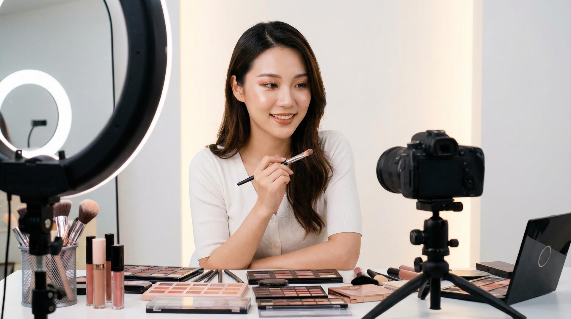 17c一起草美妆视频